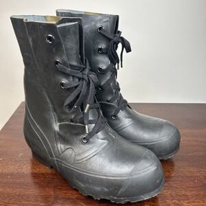 7 R Hood Men's Extreme Cold Winter Snow Mickey Mouse Bunny Army Boots